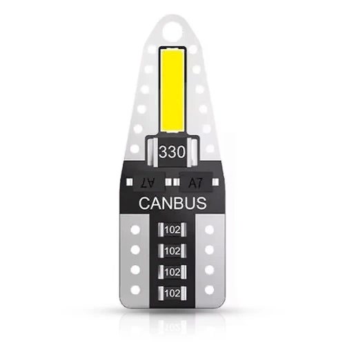 W5W T10 2 SMD 7020 LED automobilinė lemputė