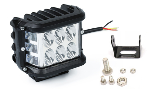 WL5035 | Lâmpada de trabalho 35W | DUAL LEDs - branco (permanente) e laranja (sequencial) | 1 pedaço