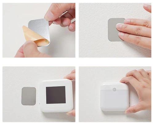 C4765-BLANCO | Lámpara para muebles con sensor de movimiento | Lámpara inalámbrica con sensor crepuscular | Lámpara de noche magnética con batería incorporada.