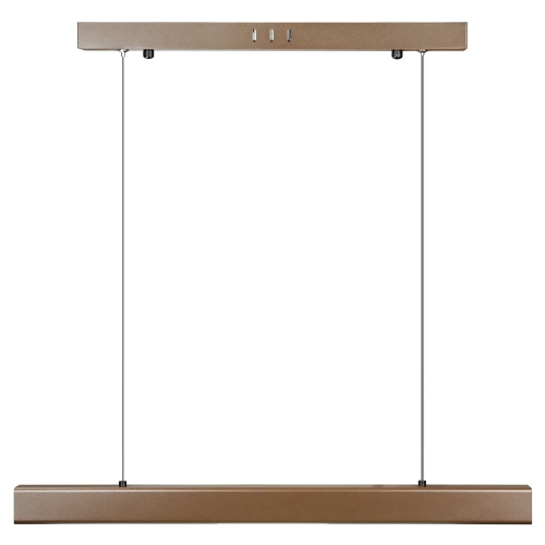 SX41-60CM-24W-BR | Modern téglalap alakú függőlámpa | távirányító | LED | Barna