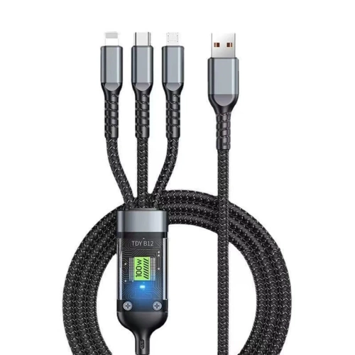 B12-3in1 | USB cable with three ends 