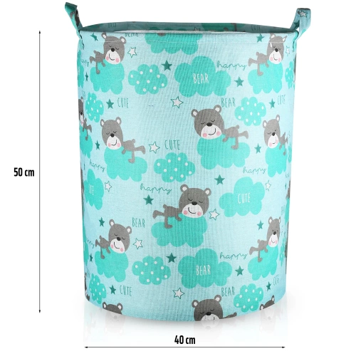 SN-B40-WXBSN-B40-KLD | Контейнер за играчки | Кош за пране | 60L сгъваема чанта