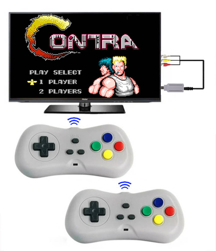 RS-32 | Consola retro DONGLE GAME BOX USB | 620 juegos en calidad HD 720p