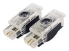 LED-Türprojektor | passend für Mercedes-Benz C W203, CLK W209, SLK R171, SLR R199, W240 | PMC-BZ6