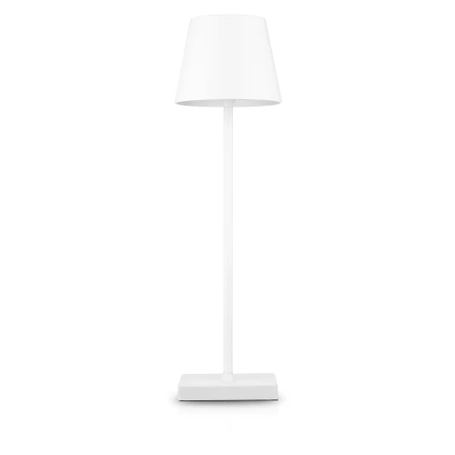 HJA18-BLANC | Lampe de table avec batterie intégrée | Lampe de nuit tactile