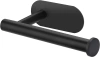 JZU-304-NEGRO | Portapapeles negro | Colgador de papel higiénico autoadhesivo