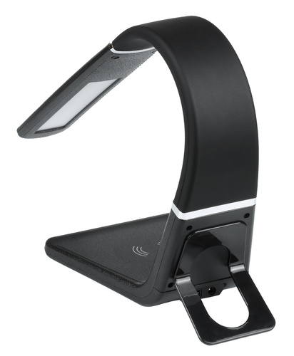 MT-603 | LED-bureaulamp | Qi inductielader | Flexibele arm | Extra USB-poort