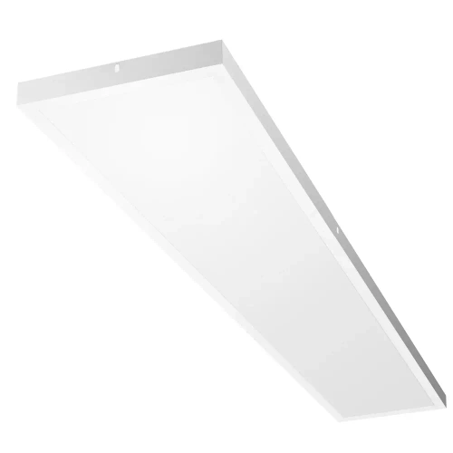 LED loft panel | Overflademonteret loftslampe 120x30cm | 60W, 6000lm | hvid