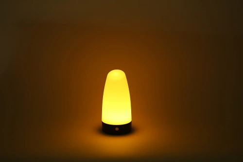 Touch-sensitive LED table lamp - warm white | Wireless night lamp | YG-D017-Yellow