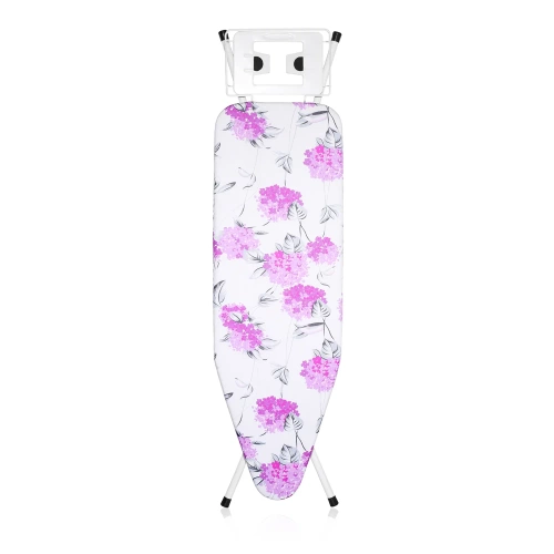 SAH-063-D2 | Ironing board with clothes shelf | Wide ironing board with an iron holder