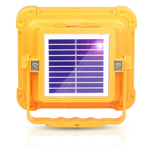 TGD-50W-YELLOW | Сонячна робоча лампа | Функція Powerbank | LED