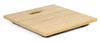 HD-2009 | Bathroom weight made of natural bamboo with a thermometer LED display