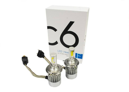 Juego de bombillas LED H4 C6 COB BridgeLUX™ 7600 lm