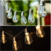 SDC-S20LED-6M | LED соларен гирлянд, градинска лампа | 20 LED крушки | 6 метра