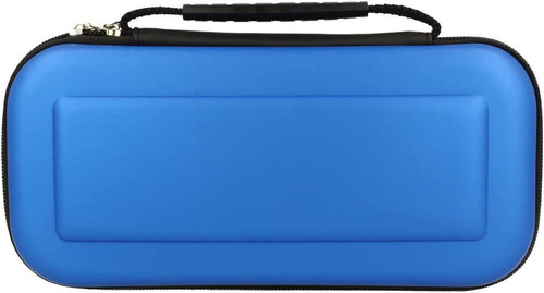 XJ-098 | Vyztužený obal pro konzoli Nintendo Switch | Síťovaná kapsa, přihrádky na 10 nábojů