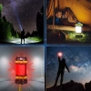 HC-260 | Lampada da campeggio a LED multifunzionale, torcia turistica con funzione power bank | Luce rossa | 6 modalità di illuminazione, 800 lm, 3700 mAh, fino a 20 ore di funzionamento, IPX4