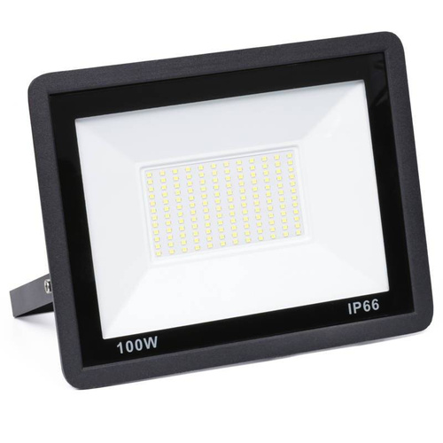 LED-Flutlichtstrahler | 100 W | 9.500 lm | 210-230 V | schwarz | BL-100W-Black