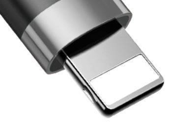 C06 | Žaibas (iPhone) 1M | Nailono USB laidas, skirtas iPhone 11 XS XR X 8 7 6 5S SE