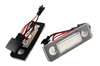 PZD0055 Valstybinio numerio LED apšvietimas SKODA OCTAVIA II 2, ROOMSTER
