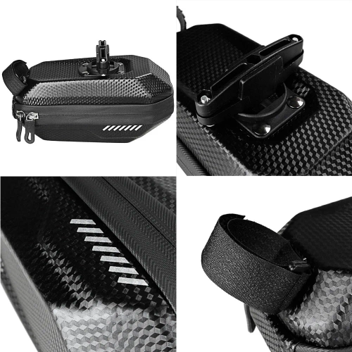 Waterproof EVA Hard Shell Saddle Bag | Lightweight and Durable 1.5L Bike Pannier |BCB-308