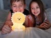 Children&#39;s LED Night Light with Bluetooth Speaker Lion | Silicone Touch USB Children&#39;s Night Light | JS-L8L-330