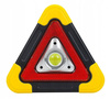 HB-6609 | Flashlight - LED warning triangle with powerbank and solar panel