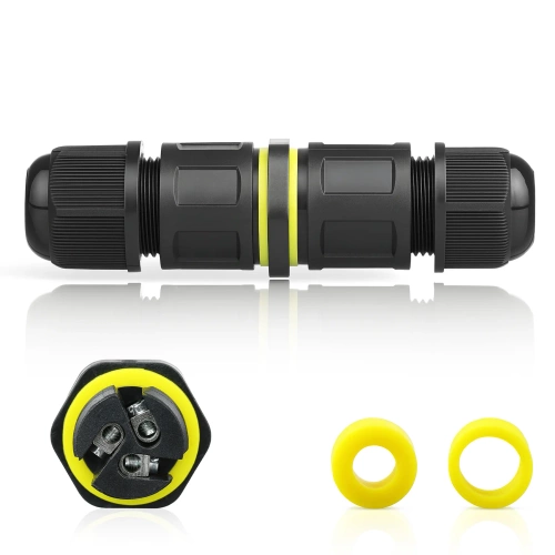 Hermetiška kabelių mova IP68 | 3 kontaktų varžtinis jungtis 450 V 24 A kabeliams 4–11 mm | M684-B