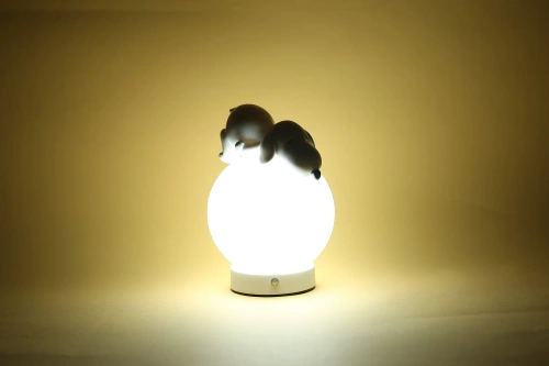 Night light with brightness control | Wireless children's lamp with a puppy | JX26-Dog