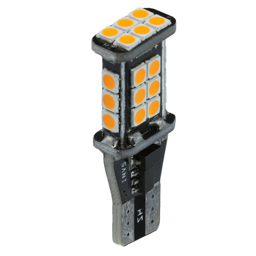 Lâmpada LED para carro T15 W16W 24 SMD 2835 CANBUS LARANJA