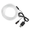 Ambient Light RGB-1M |Single-sided optical fiber | Multicolor led strip | El wire