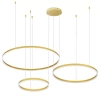 RLK-C03-69W-G | Lampe à suspension moderne en plusieurs parties | LED | Or