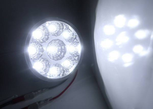 DRL 04 | Luces diurnas LED | redondo ø 70 mm