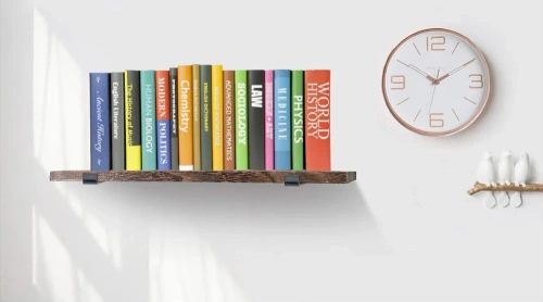 JZ-U235-JUODAS | 4 lentynų laikiklių rinkinys | Lentynos kampas 25 cm