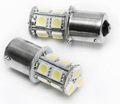 Автомобільна світлодіодна лампочка BA15S 13 SMD 5050