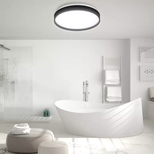 CRL-24W-ČIERNA | Prisadené stropné svietidlo | Odomknutie | LED