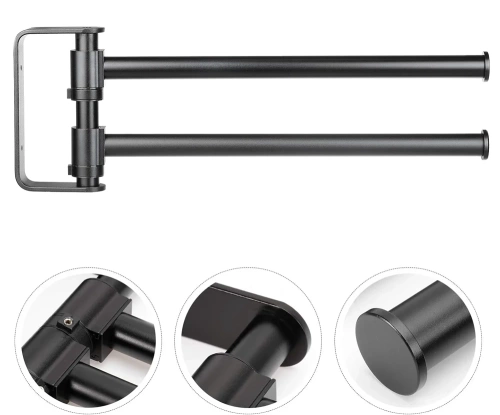 BTS-R002-B | Bathroom Towel Rack | Rotary