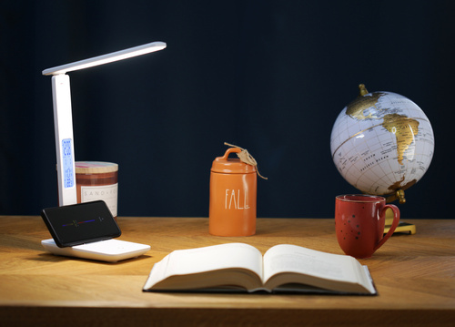 FX-015A | Desk lamp, LED school with display Modern night lamp, school or desk