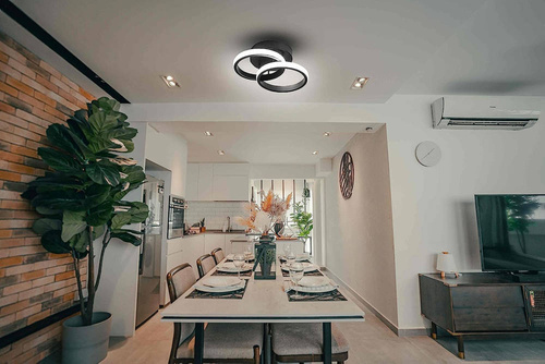 Lámpara de techo LED moderna