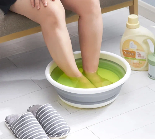 XDP-9L-GRIGIO | Ciotola da campeggio pieghevole | Ciotola per fisarmonica per uso domestico