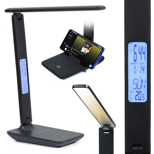 FX-015A | LED school desk lamp with display | modern bedside lamp, school lamp or desk lamp