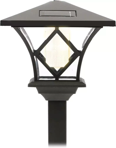 Lampada solare - palo da giardino TYD-H1.5M | Lanterna da giardino, palo, lampada solare | 150 cm, 600 mAh