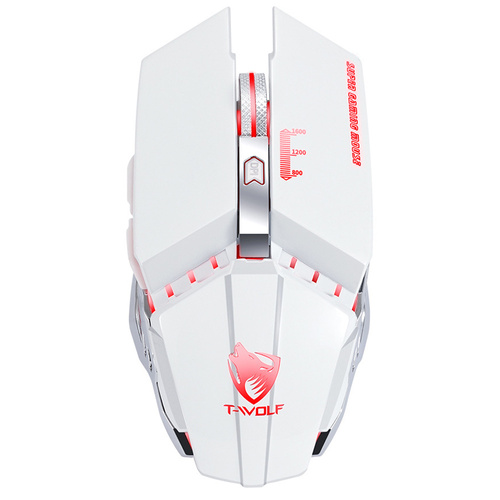 Q15 | Mouse para jogos LED RGB sem fio | 1200-3200 DPI