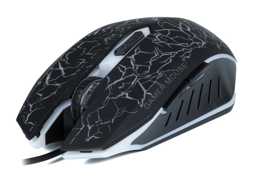 PC-M3 | Gaming computer mouse, wired, optical, USB | RGB LED backlight | 1200-4000 DPI, 6 buttons