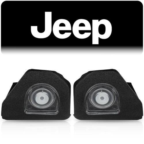 LED-Türprojektor für Außenspiegelmontage | Hologram JEEP GRAND CHEROKEE 2014 | Begrüßungslogo | ML-JP2