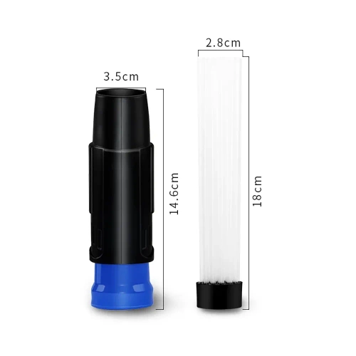 CDR-L16-NEGRO | Cepillo universal para aspiradora | Boquilla de aspiradora | Boquilla para juntas para aspiradora