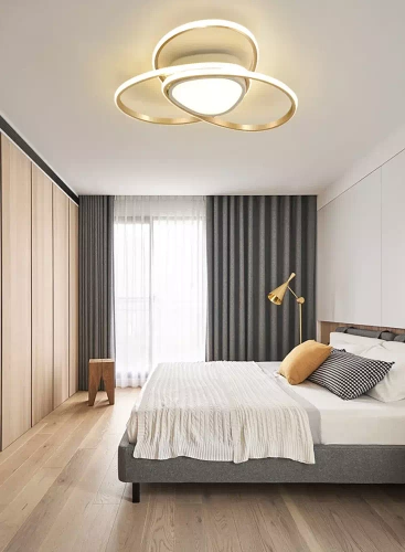 En moderne loftslampe, der ændrer lysets farve LED | Fjern