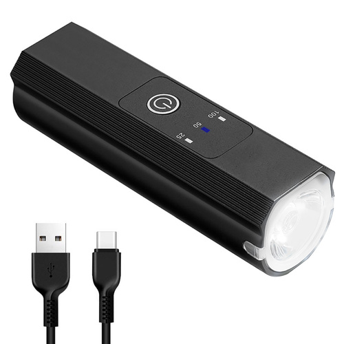BL055 | Lumină față PREMIUM pentru bicicletă | aluminiu | XM-L T6 CREE LED, 400lm, 5 moduri de iluminare, baterie 2200mAh