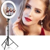 Ringlamp set | 45 cm met statief 210 cm | professionele lamp voor streaming of make-up