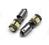 Bombilla LED para coche BA9S 5 SMD 5050 CAN BUS