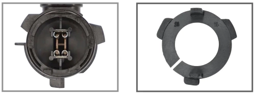 TK-113 | Adapter til montering af en LED-pære eller HID-glødetråd | VW Tiguan, Touran, Golf 7, Scirocco, Sharan, Multivan, New Lavida, Lamando